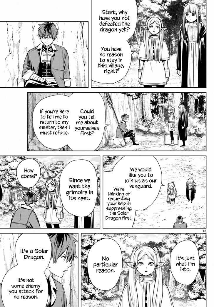 Frieren: Beyond Journey's End Manga Chapter 10 page 13 - Solar Dragon