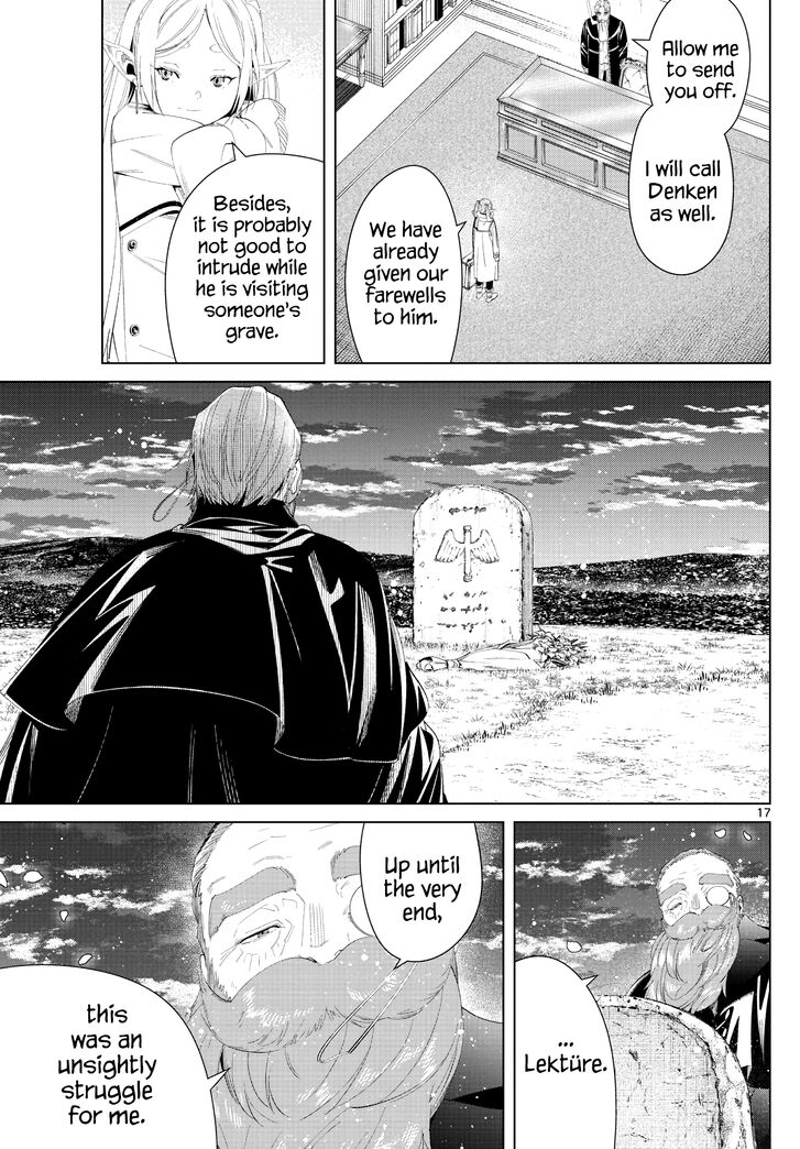 Frieren: Beyond Journey's End Manga Chapter 104 page 17 - A Visit to Her Grave