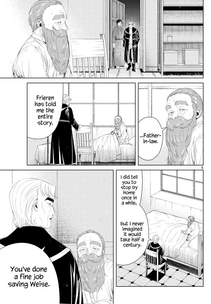 Frieren: Beyond Journey's End Manga Chapter 104 page 5 - A Visit to Her Grave