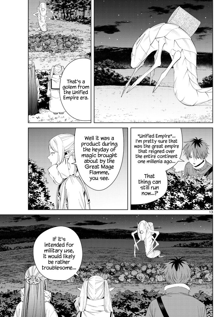 Frieren: Beyond Journey's End Manga Chapter 105 page 13 - Golem