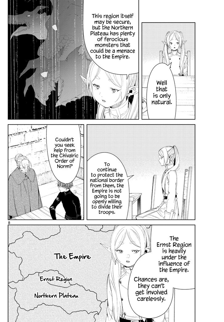 Frieren: Beyond Journey's End Manga Chapter 105 page 8 - Golem