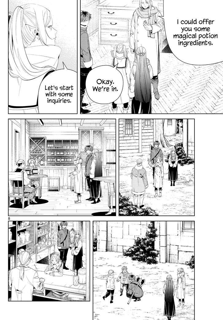 Frieren: Beyond Journey's End Manga Chapter 106 page 8 - Sky-Mountain Dragon