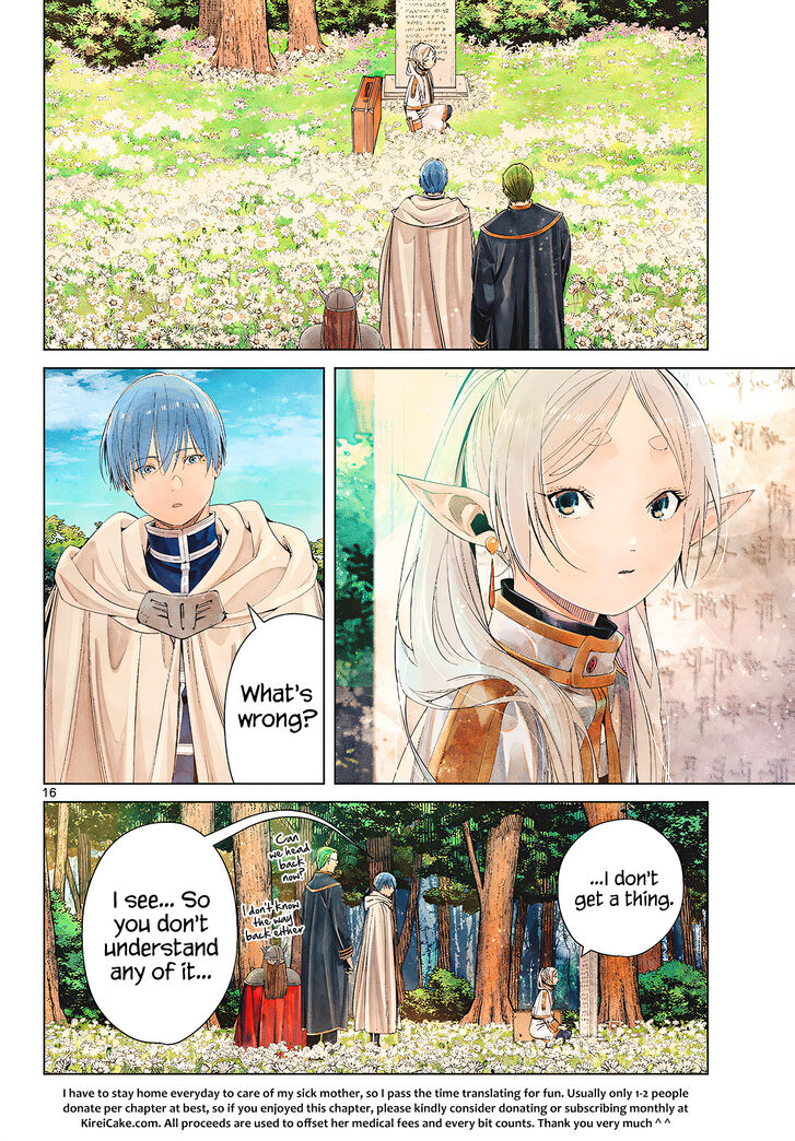 Frieren: Beyond Journey's End Manga Chapter 107 page 15 - The Monument of the Goddess