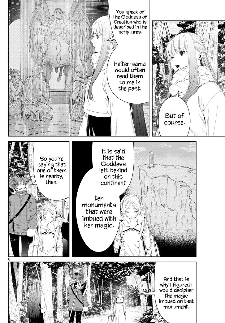 Frieren: Beyond Journey's End Manga Chapter 107 page 6 - The Monument of the Goddess