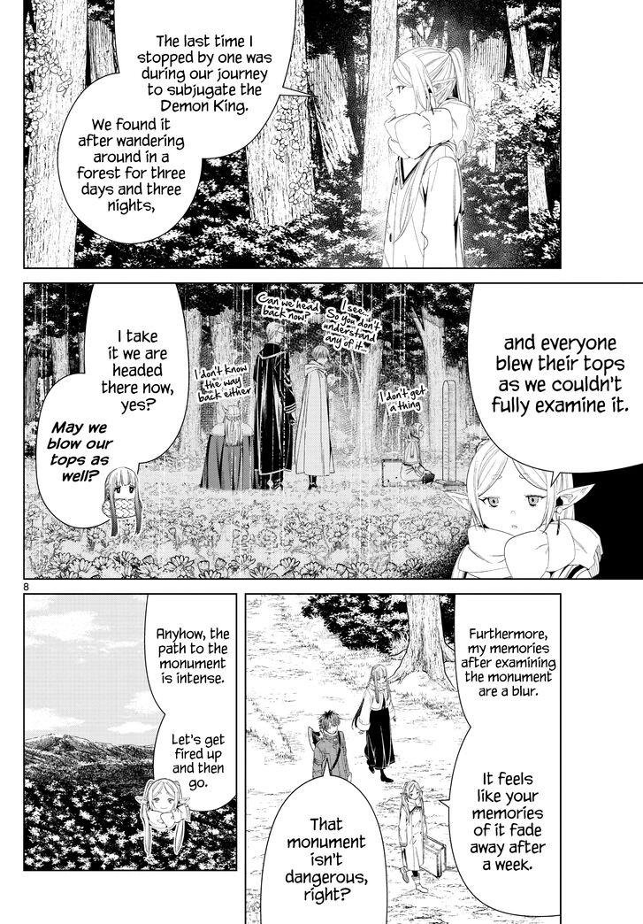 Frieren: Beyond Journey's End Manga Chapter 107 page 8 - The Monument of the Goddess