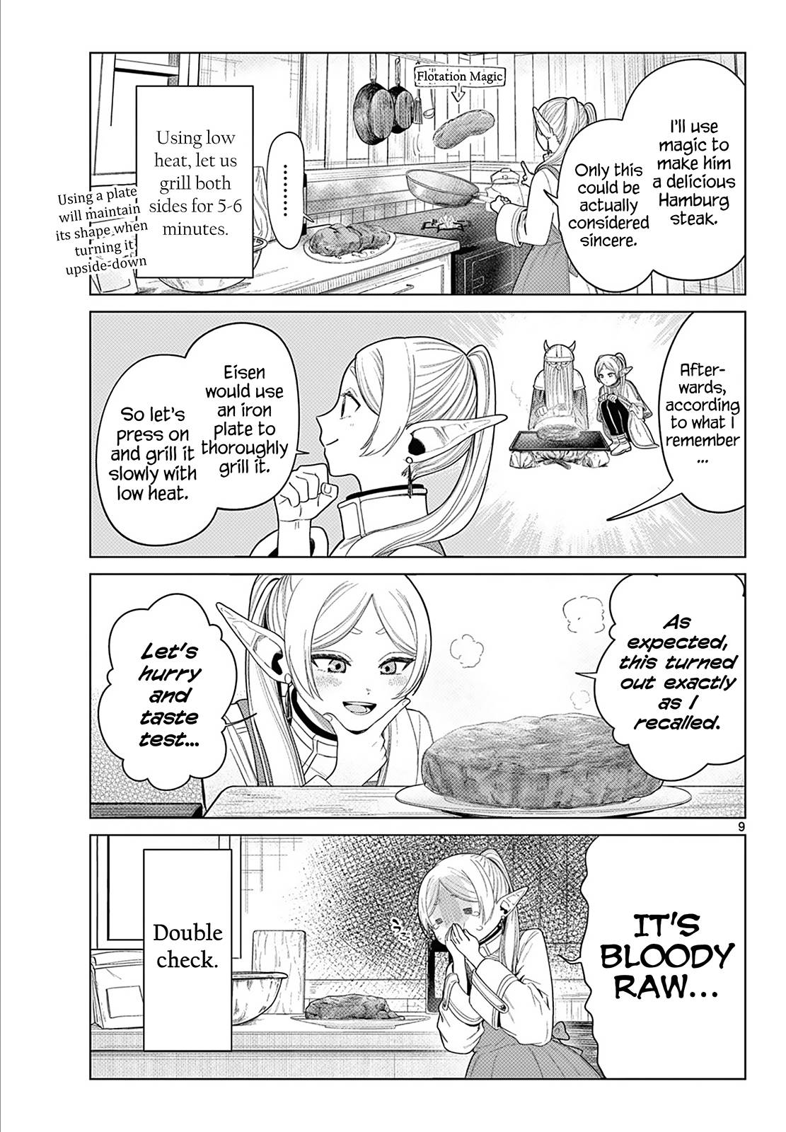 Frieren: Beyond Journey's End Manga Chapter 110.1 page 10 - Frieren at the Kitchen