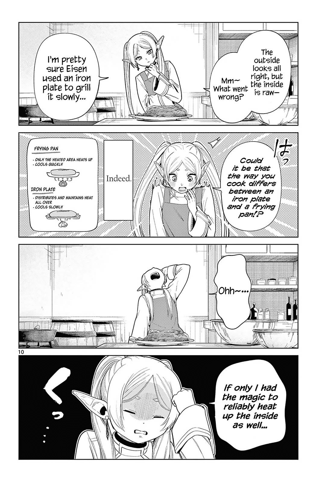 Frieren: Beyond Journey's End Manga Chapter 110.1 page 11 - Frieren at the Kitchen