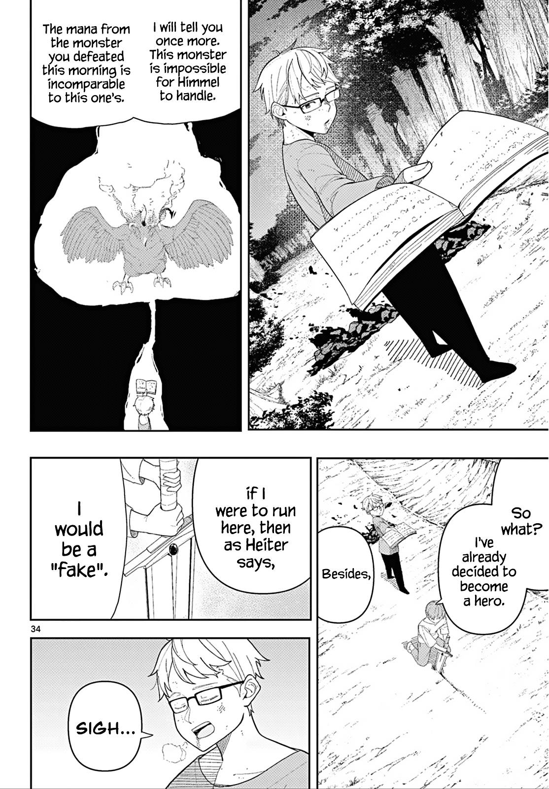 Frieren: Beyond Journey's End Manga Chapter 110.2 page 34 - The Adventures of the Hero Himmel