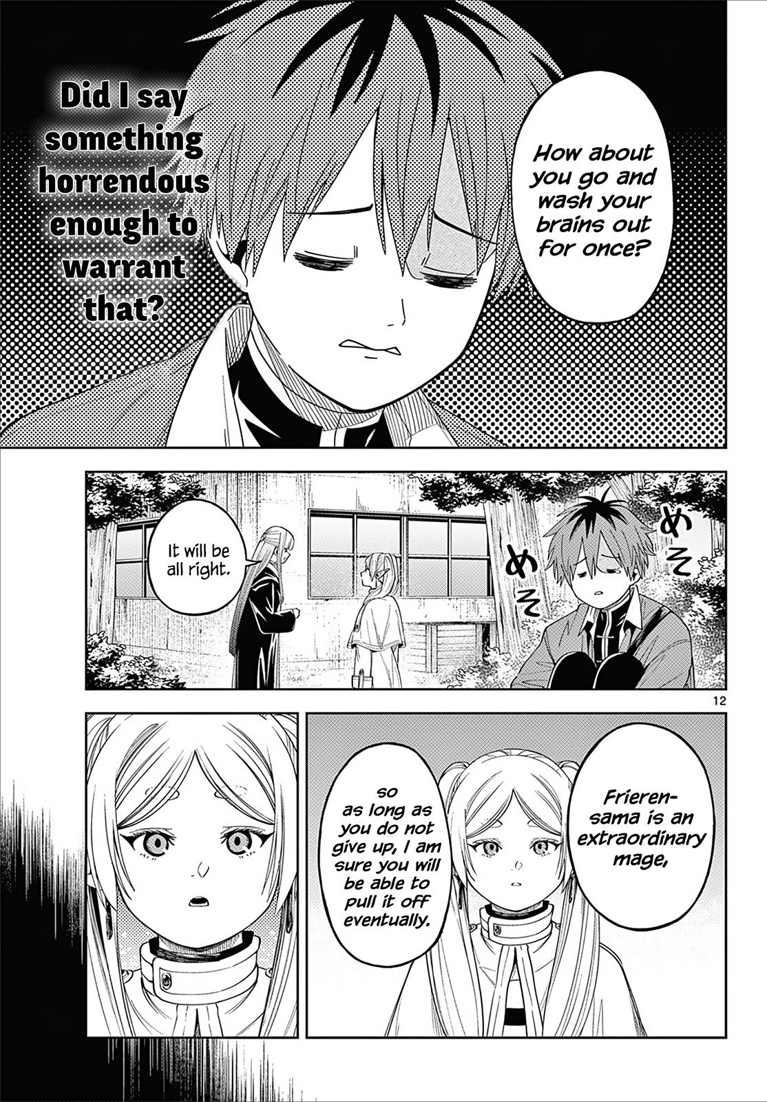 Frieren: Beyond Journey's End Manga Chapter 110.3 page 12 - Frieren Wants to Learn About the Humans