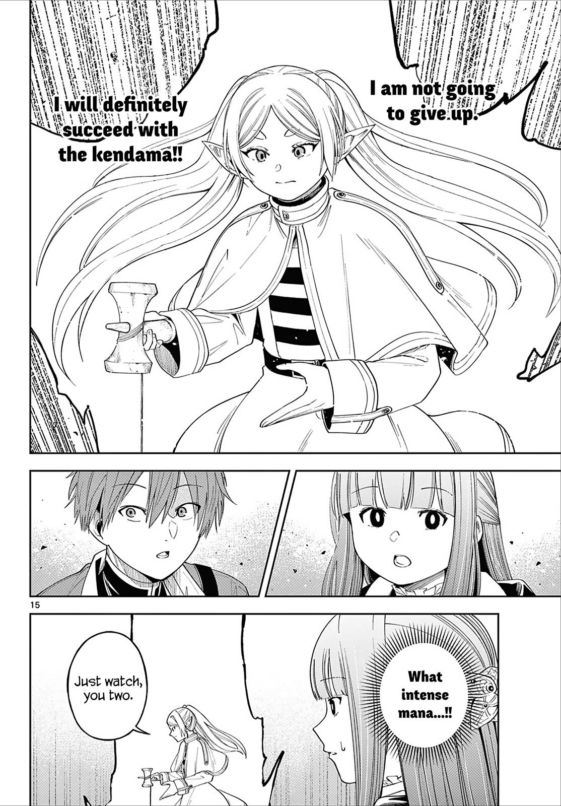 Frieren: Beyond Journey's End Manga Chapter 110.3 page 15 - Frieren Wants to Learn About the Humans