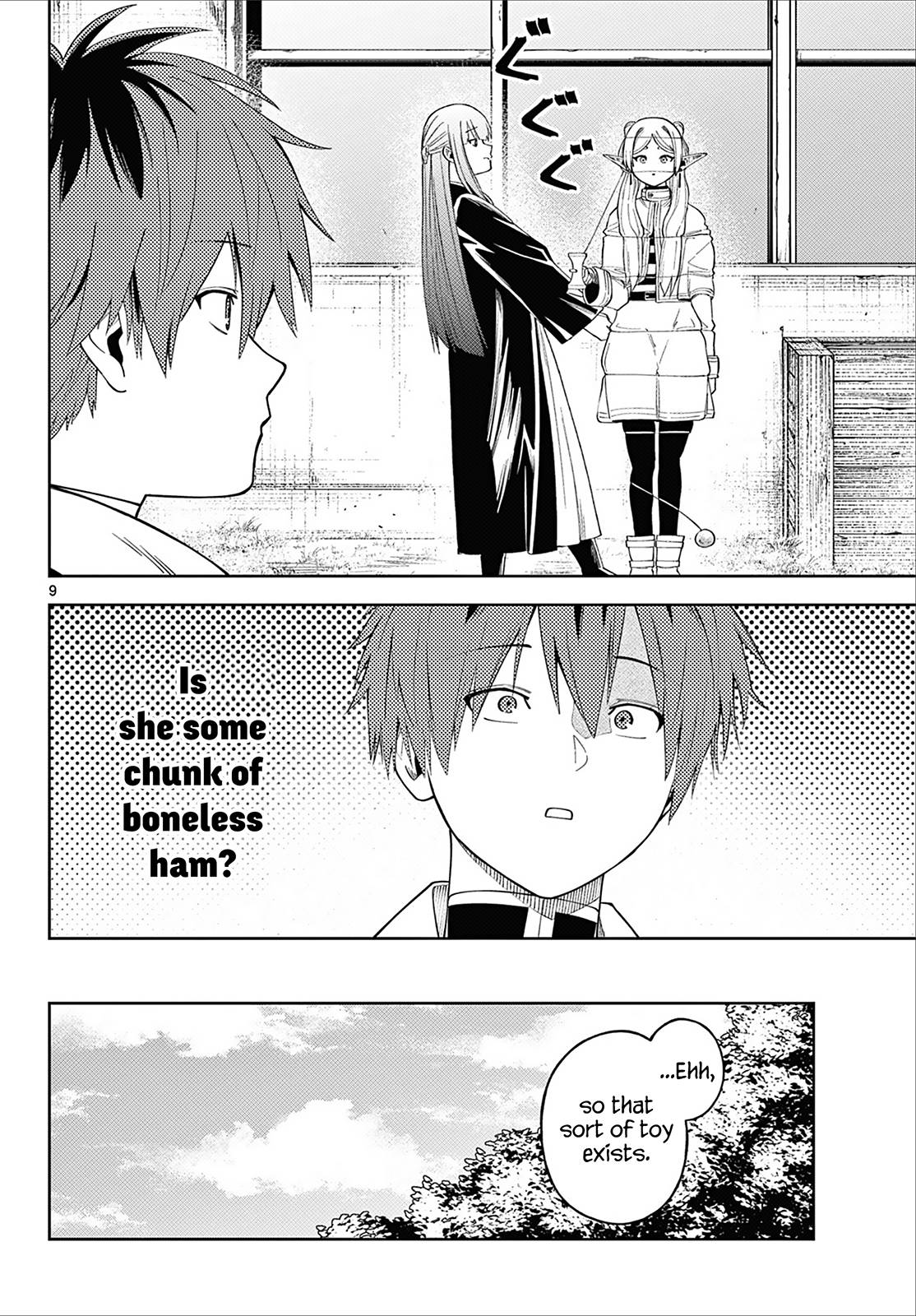 Frieren: Beyond Journey's End Manga Chapter 110.3 page 9 - Frieren Wants to Learn About the Humans