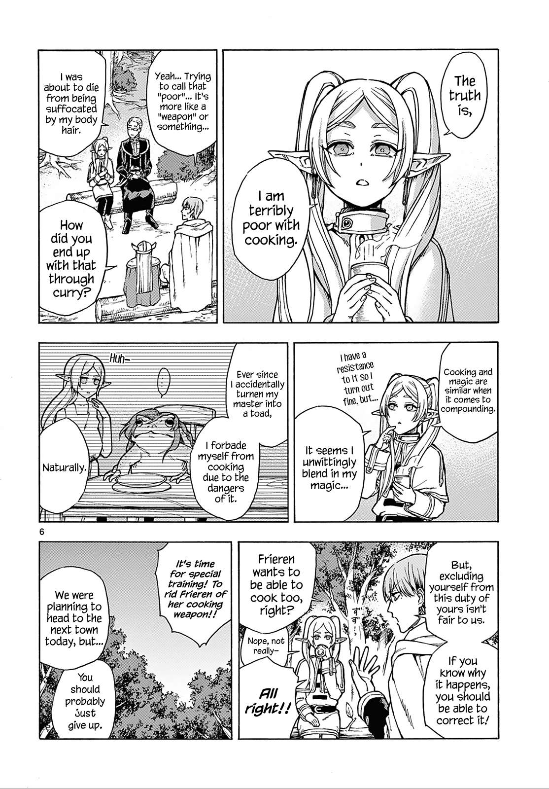 Frieren: Beyond Journey's End Manga Chapter 110.4 page 7 - Himmel's Travel Diary