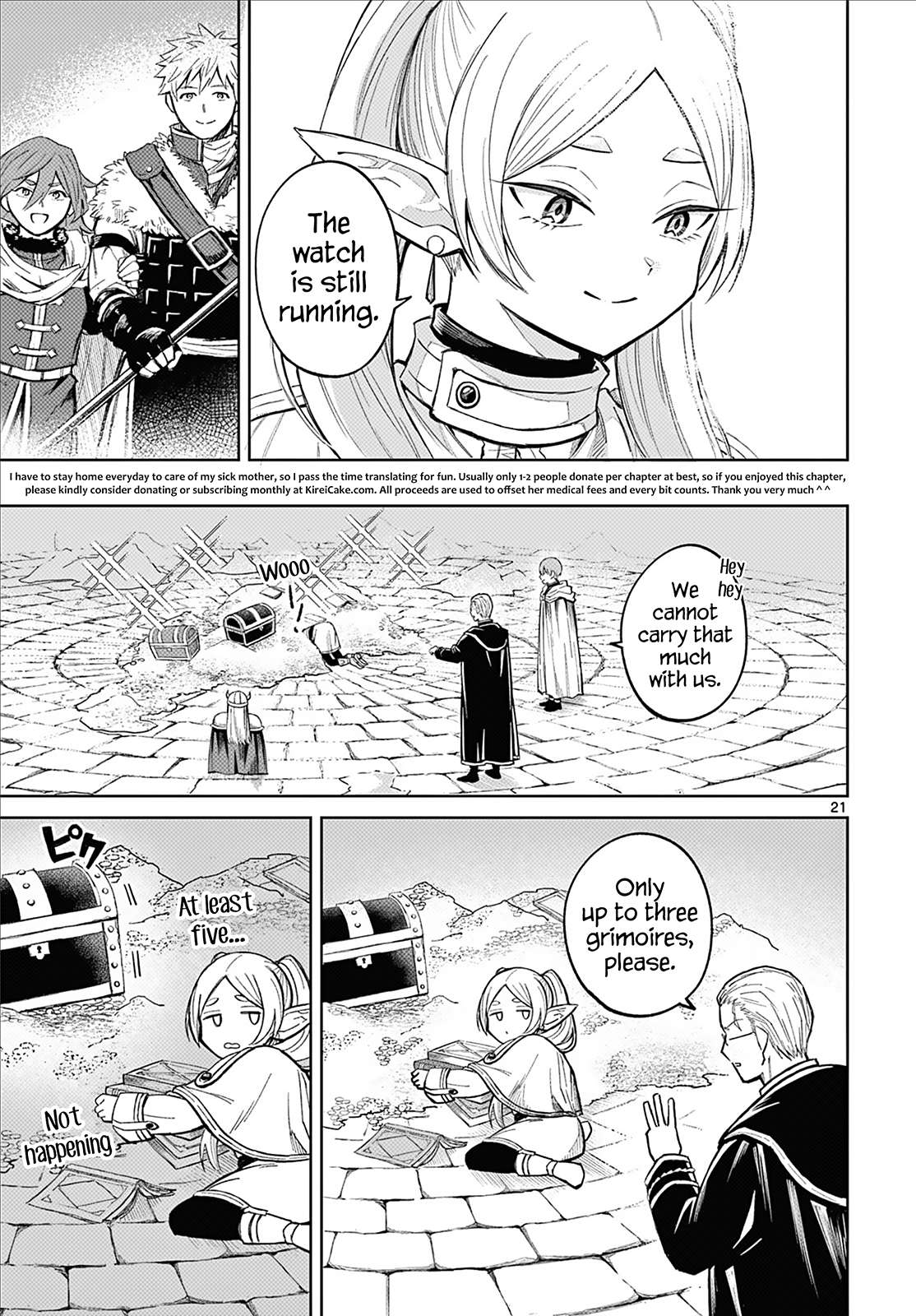 Frieren: Beyond Journey's End Manga Chapter 110.5 page 20 - Stopover Frieren