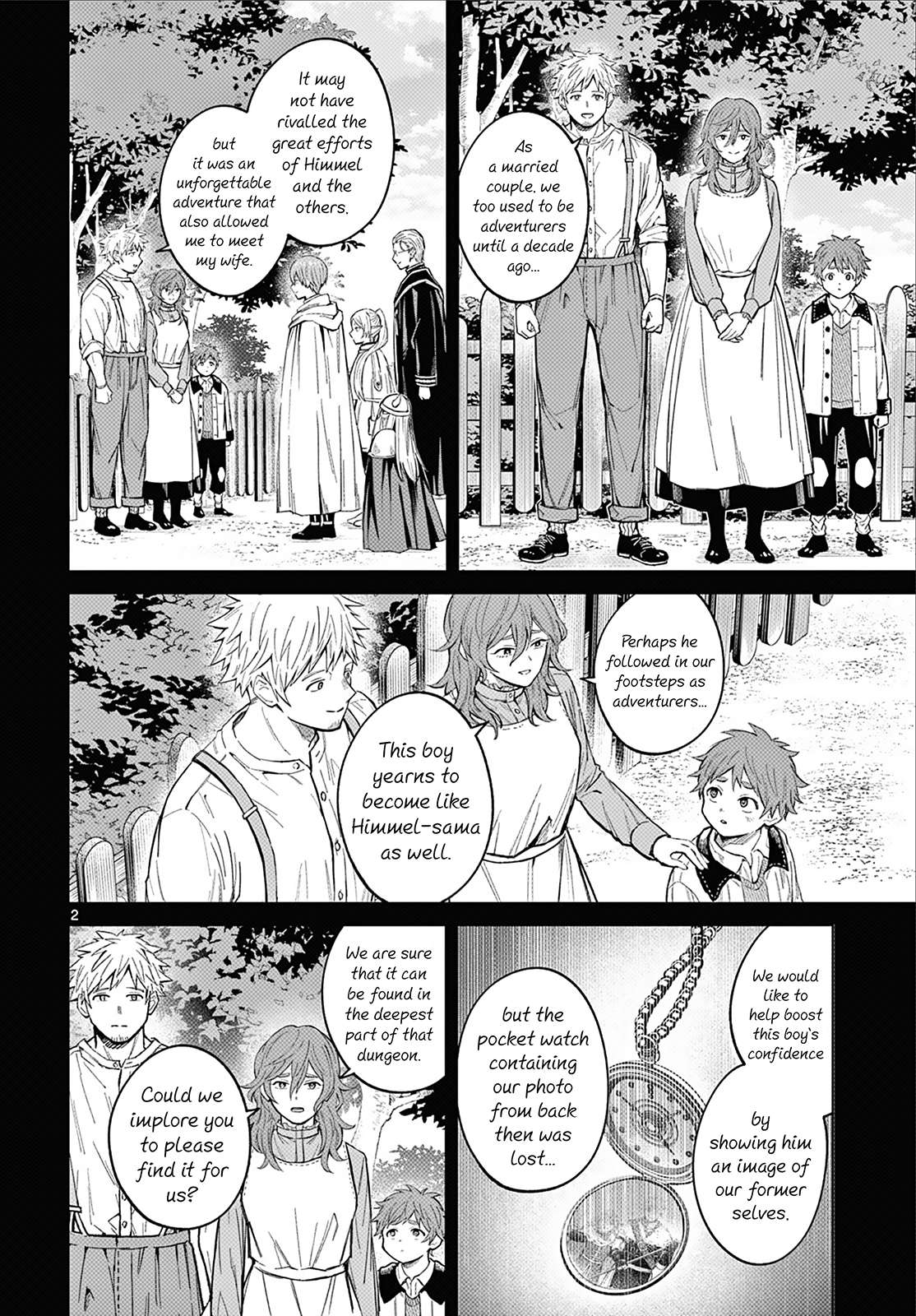 Frieren: Beyond Journey's End Manga Chapter 110.5 page 3 - Stopover Frieren