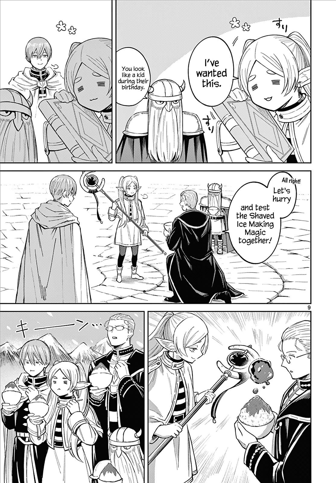 Frieren: Beyond Journey's End Manga Chapter 110.5 page 8 - Stopover Frieren