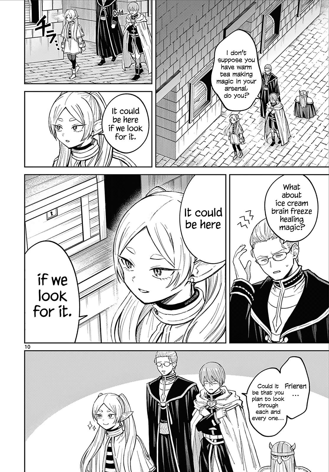 Frieren: Beyond Journey's End Manga Chapter 110.5 page 9 - Stopover Frieren
