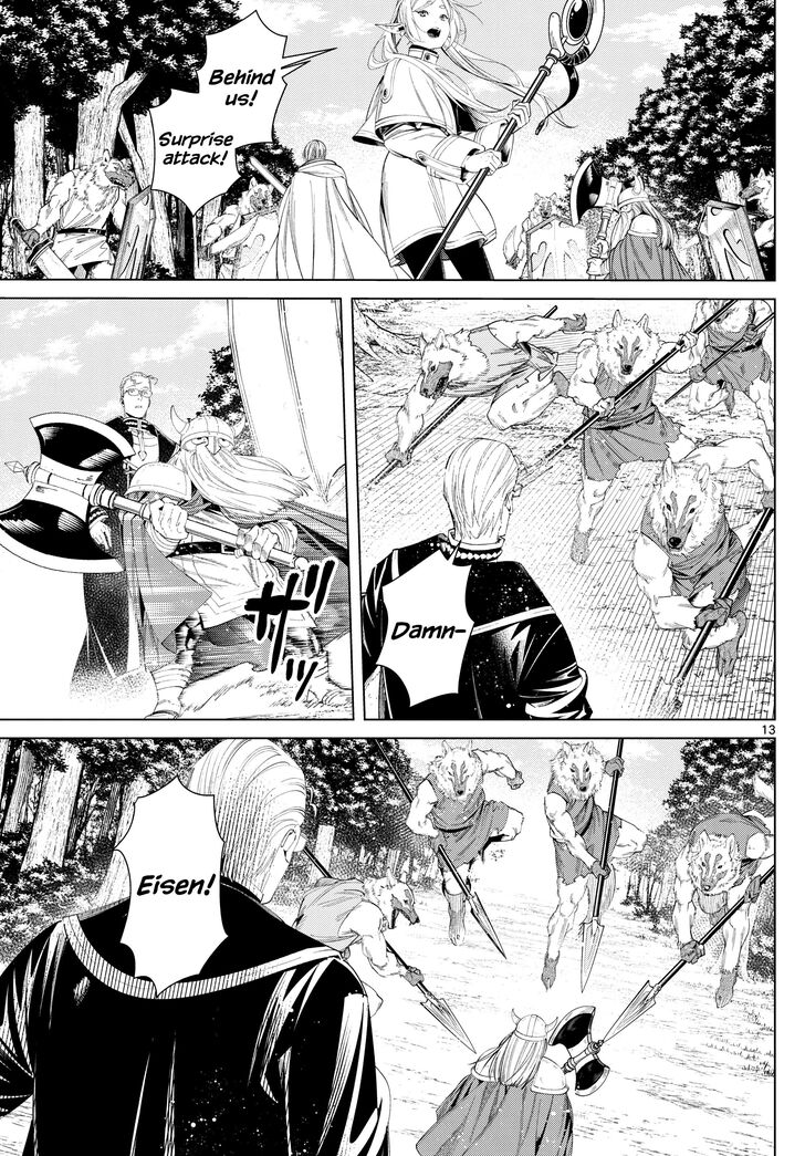 Frieren: Beyond Journey's End Manga Chapter 111 page 13 - Escort Mission