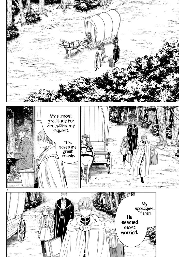 Frieren: Beyond Journey's End Manga Chapter 111 page 2 - Escort Mission