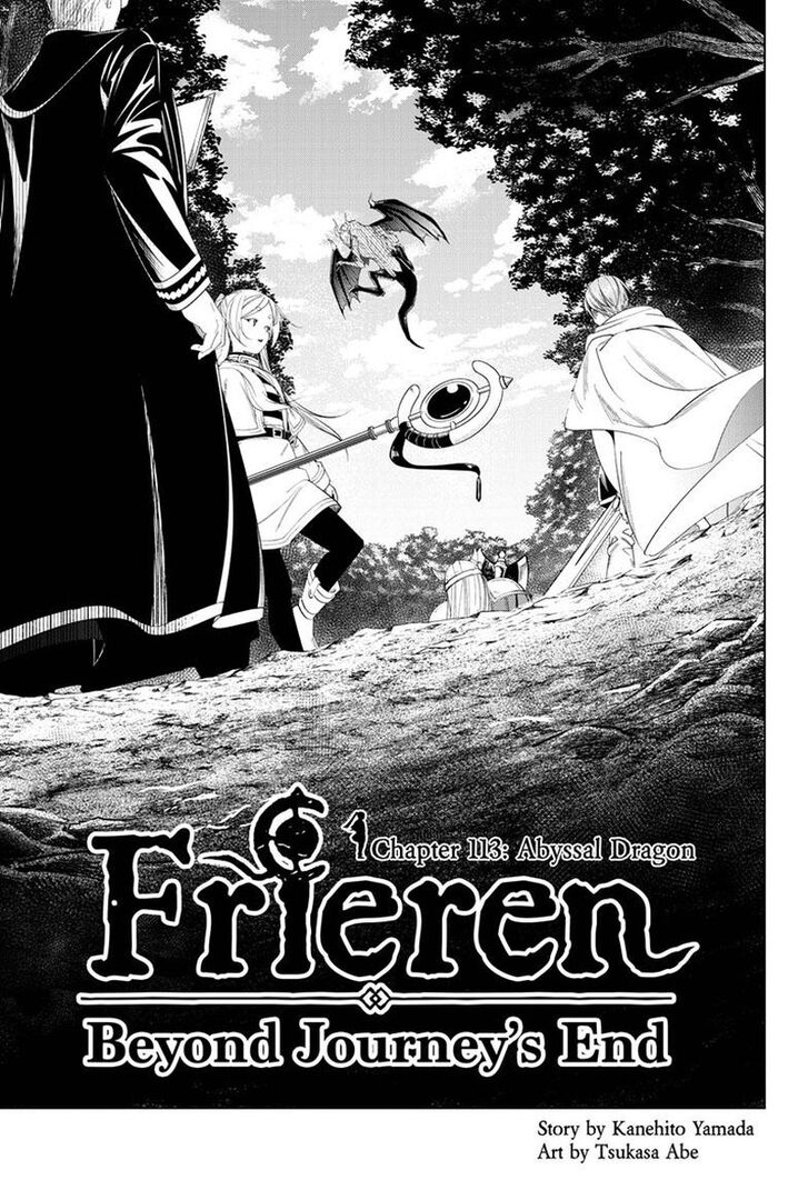 Frieren: Beyond Journey's End Manga Chapter 113 page 1 - Abyssal Dragon