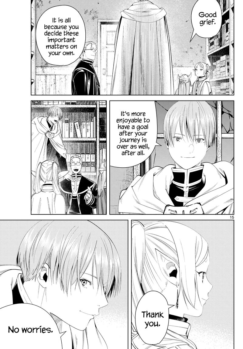 Frieren: Beyond Journey's End Manga Chapter 116 page 15 - Spell to Return