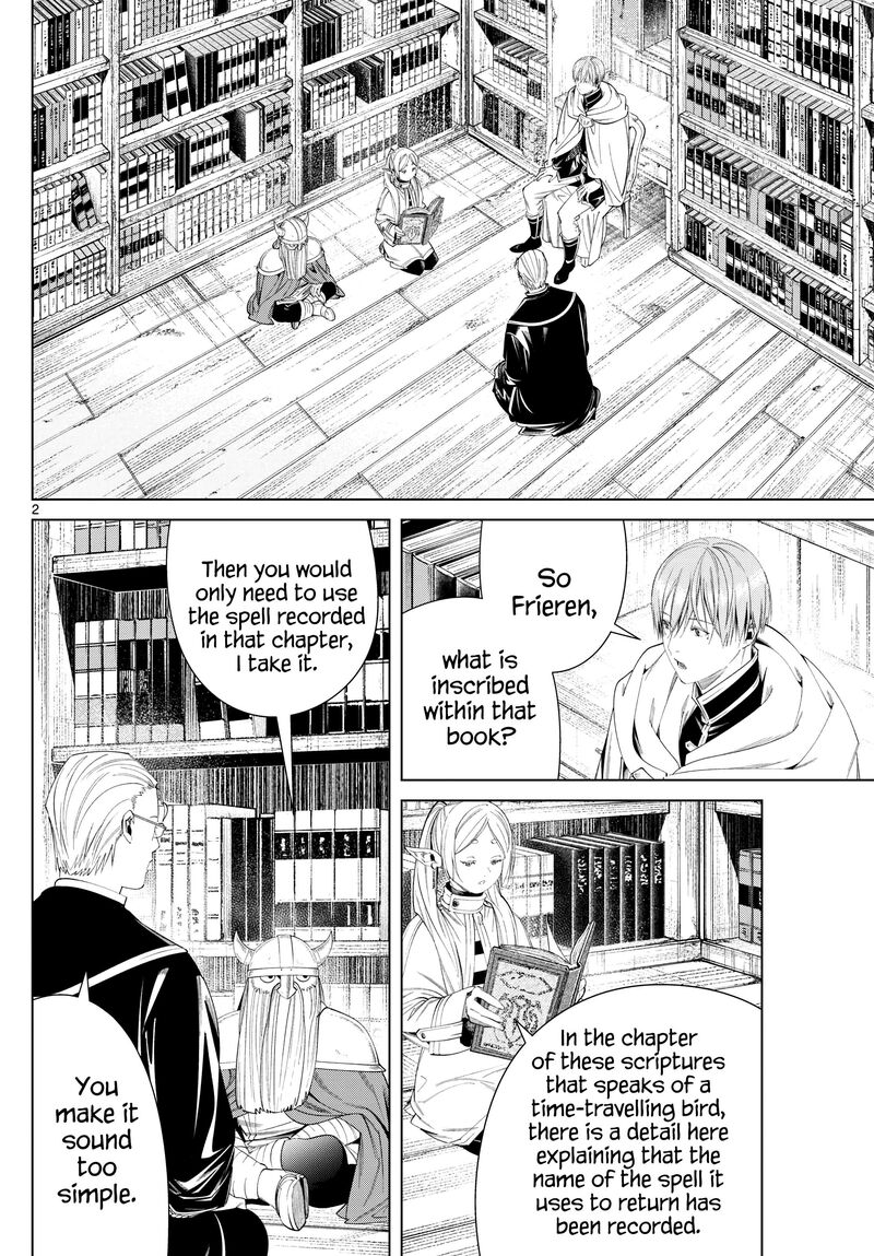 Frieren: Beyond Journey's End Manga Chapter 116 page 2 - Spell to Return