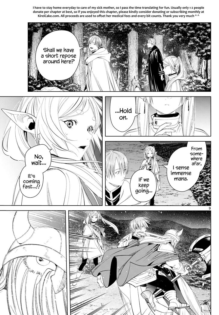 Frieren: Beyond Journey's End Manga Chapter 117 page 9 - Miraculous Illusion