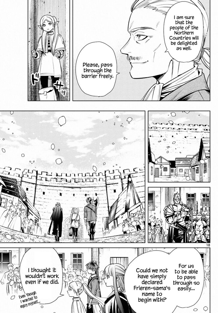 Frieren: Beyond Journey's End Manga Chapter 12 page 18 - The Northern Checkpoint