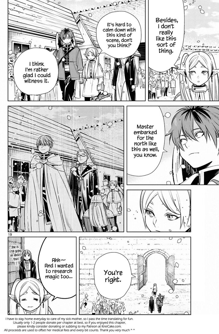 Frieren: Beyond Journey's End Manga Chapter 12 page 19 - The Northern Checkpoint