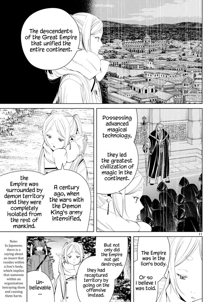 Frieren: Beyond Journey's End Manga Chapter 121 page 11 - Monsters on the Road