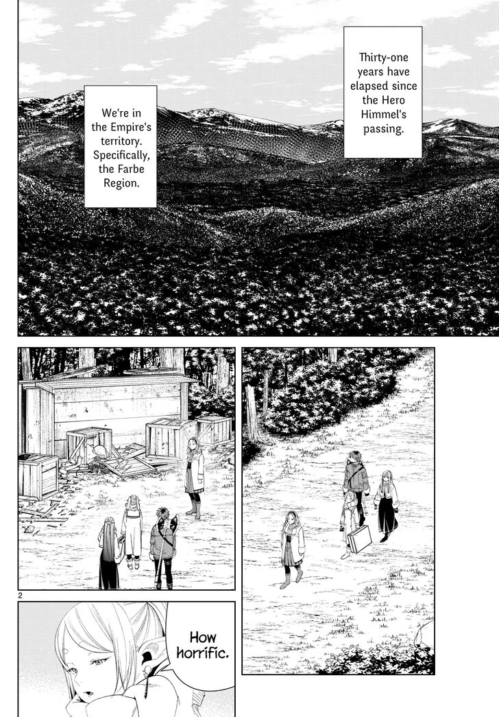 Frieren: Beyond Journey's End Manga Chapter 121 page 2 - Monsters on the Road