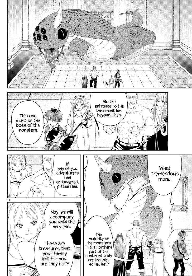 Frieren: Beyond Journey's End Manga Chapter 122 page 14 - The Titan Fortress Ruins