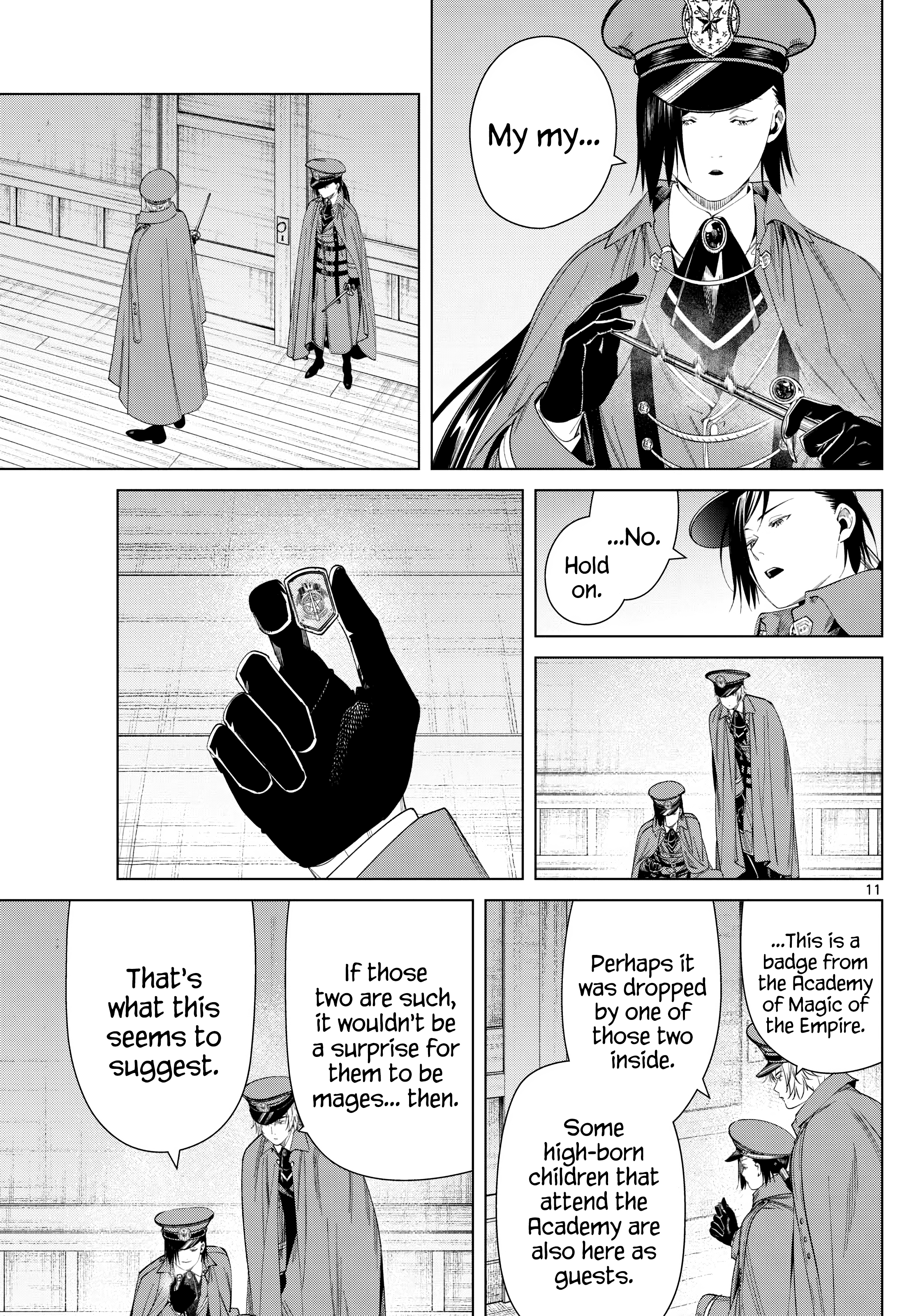 Frieren: Beyond Journey's End Manga Chapter 127 page 11 - Retrieval Mission