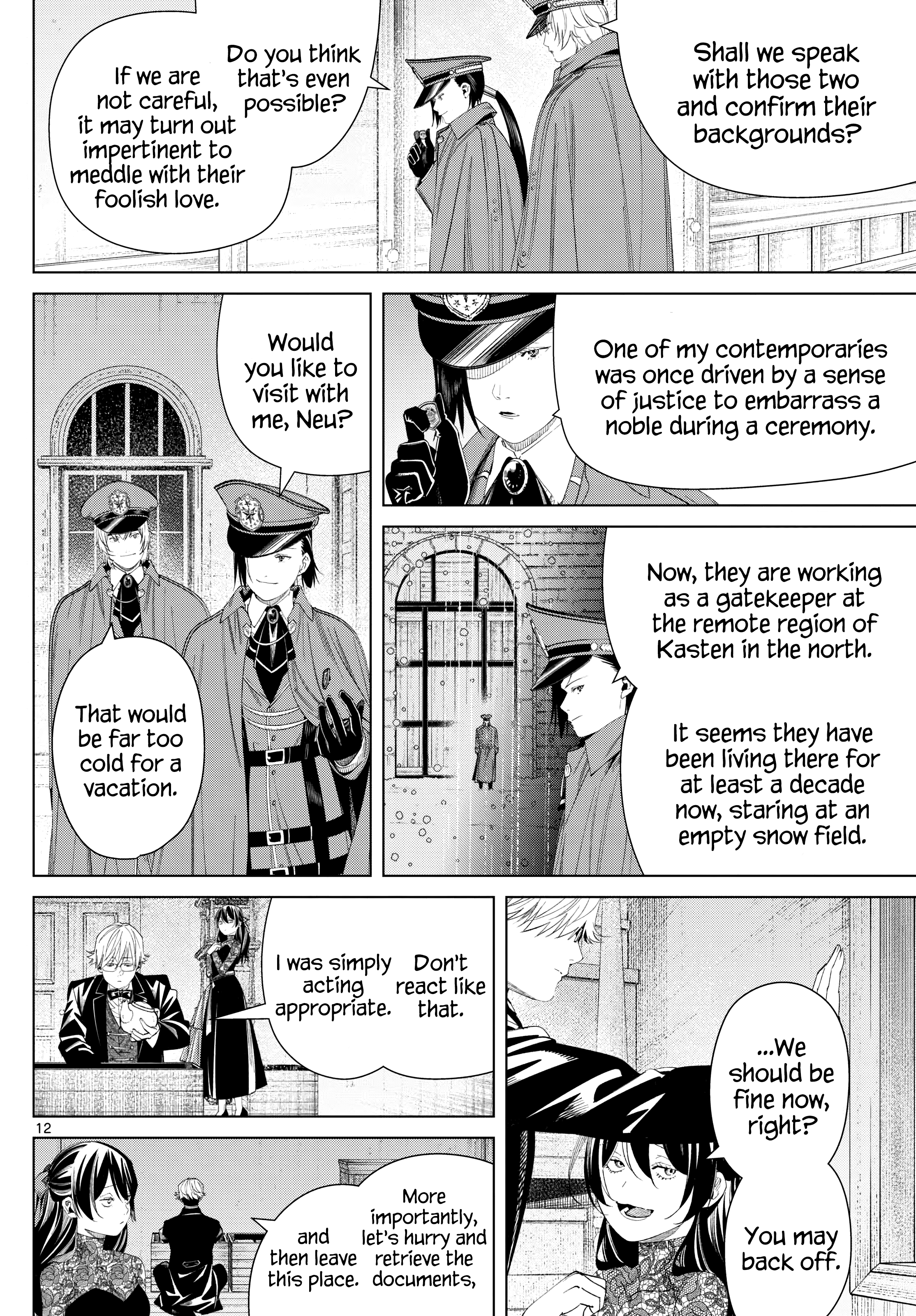 Frieren: Beyond Journey's End Manga Chapter 127 page 12 - Retrieval Mission
