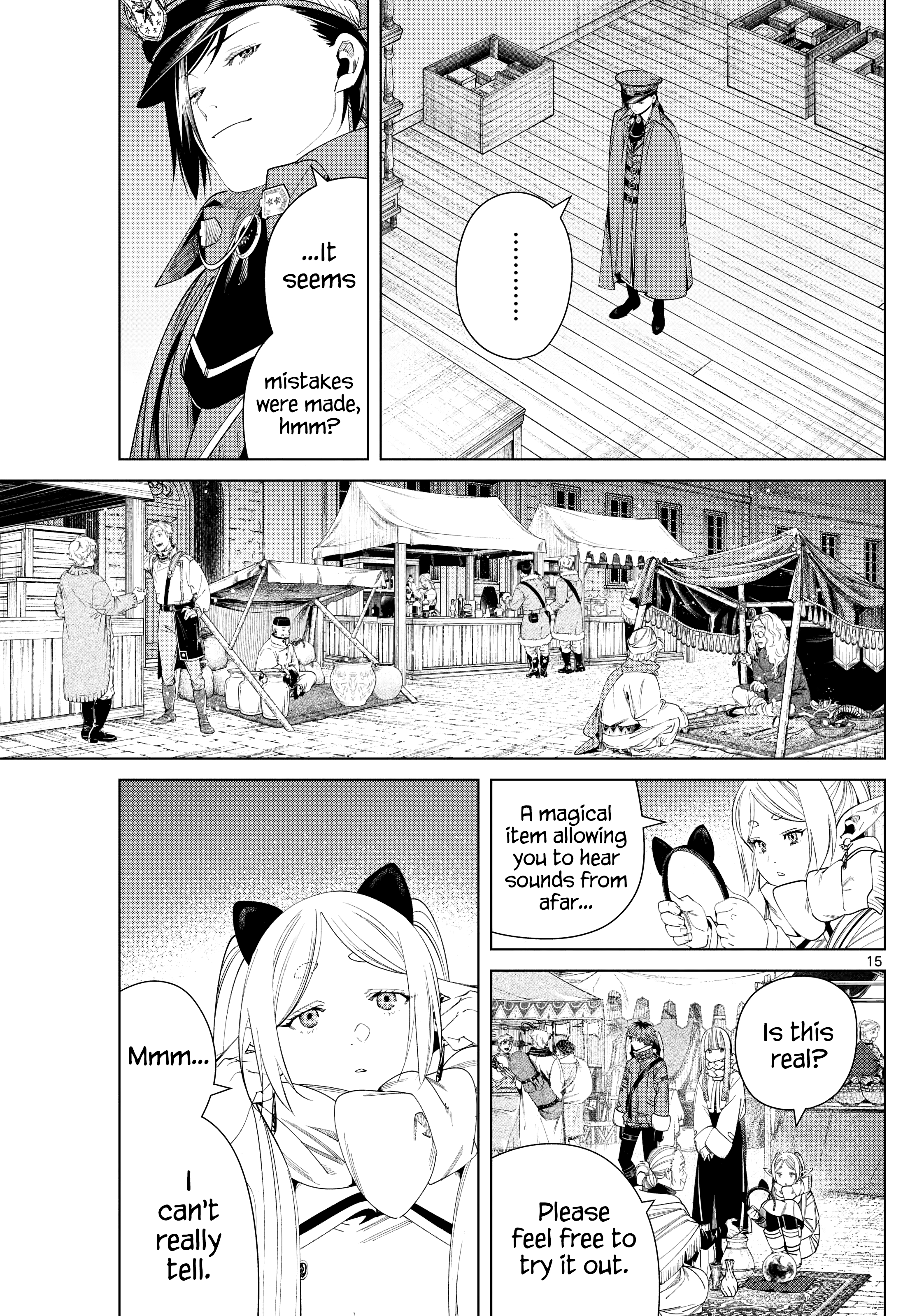 Frieren: Beyond Journey's End Manga Chapter 127 page 15 - Retrieval Mission