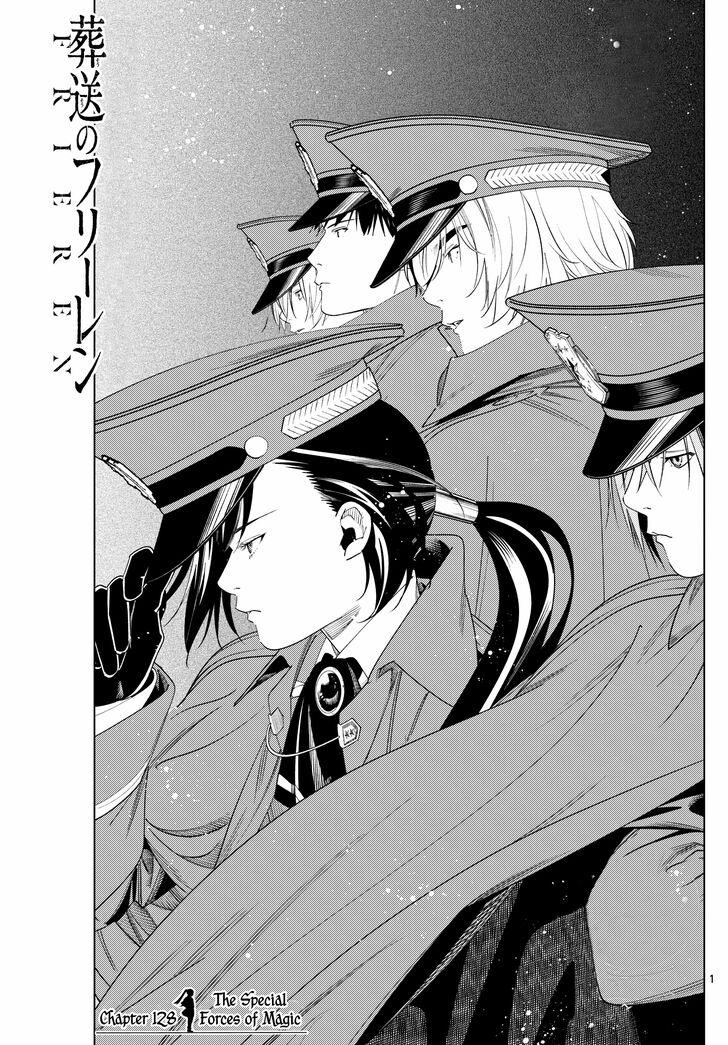Frieren: Beyond Journey's End Manga Chapter 128 page 1 - Magic Special Forces
