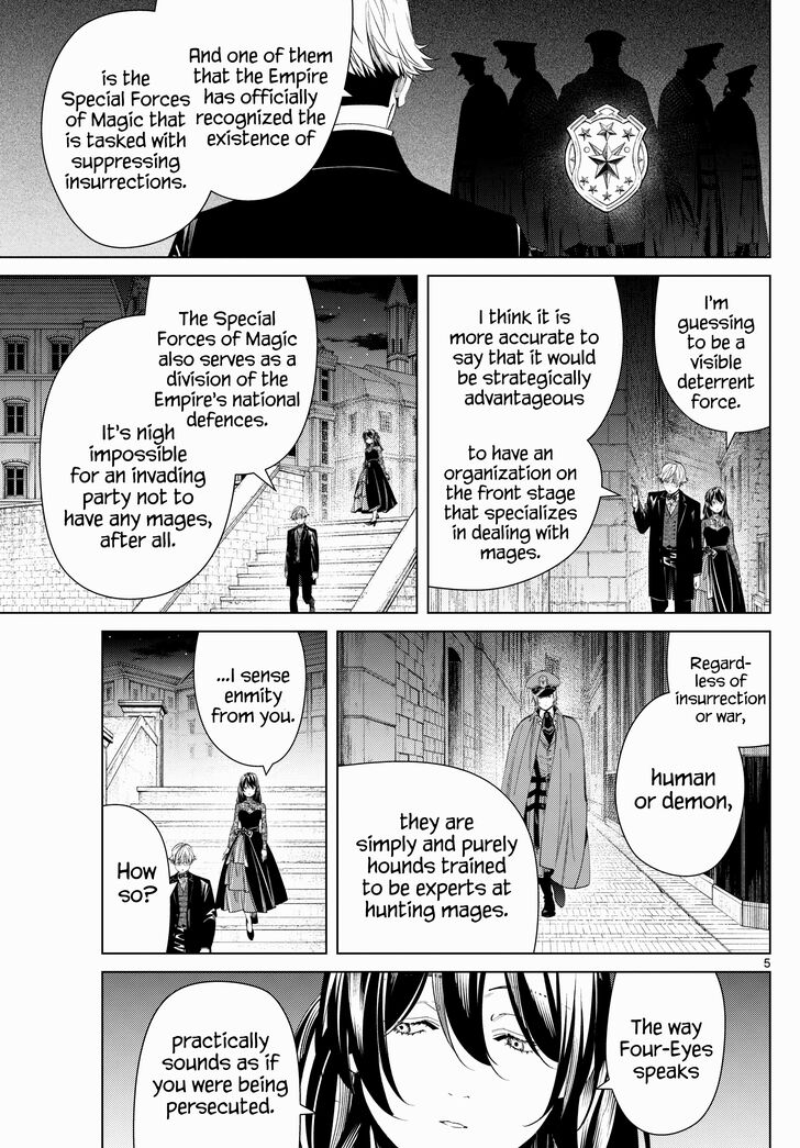 Frieren: Beyond Journey's End Manga Chapter 128 page 5 - Magic Special Forces