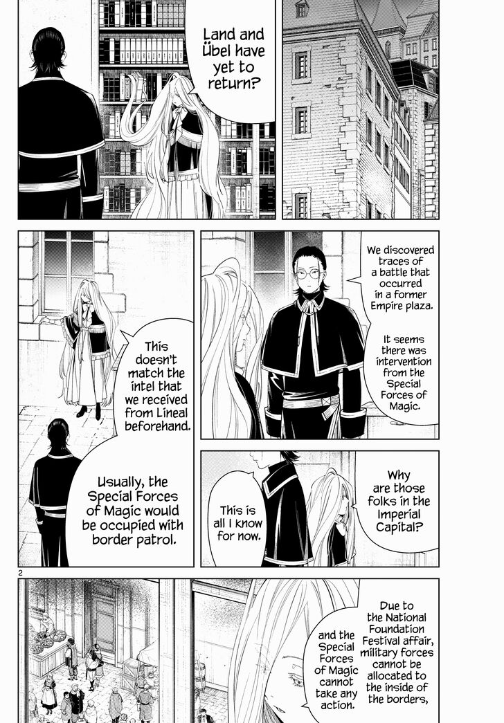 Frieren: Beyond Journey's End Manga Chapter 129 page 2 - Shadow of the Empire