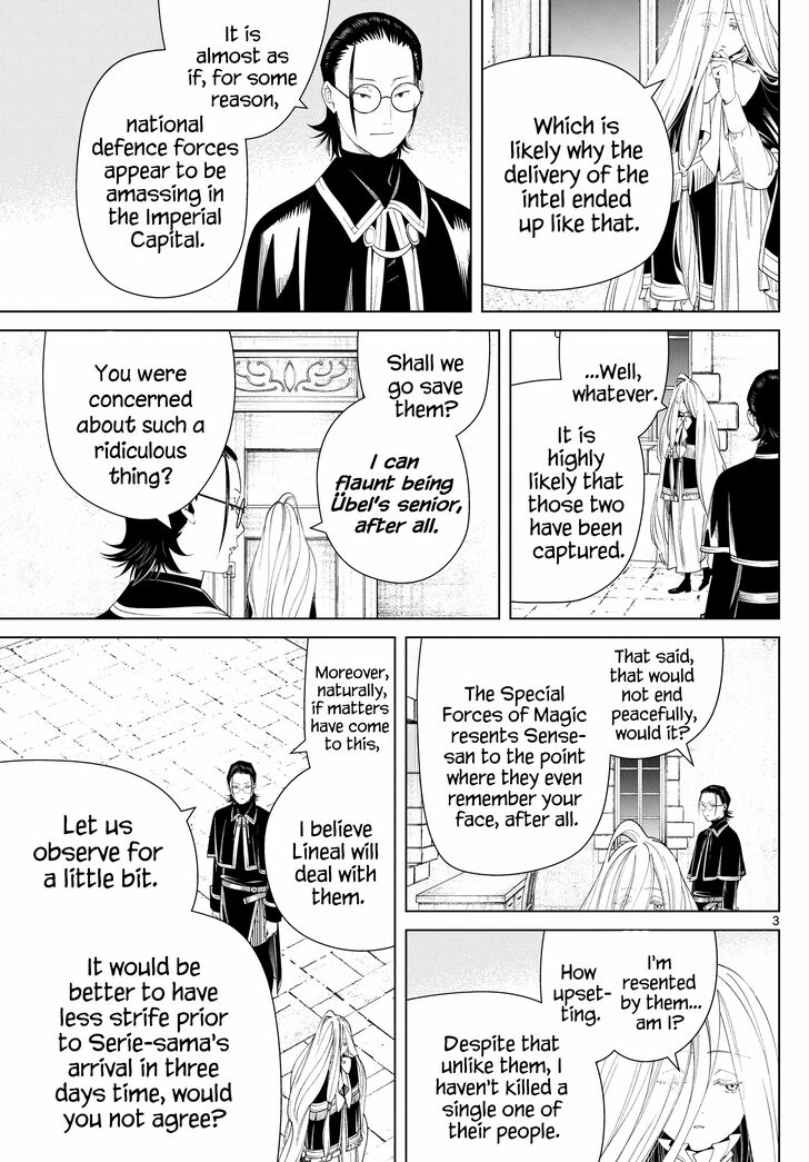 Frieren: Beyond Journey's End Manga Chapter 129 page 3 - Shadow of the Empire