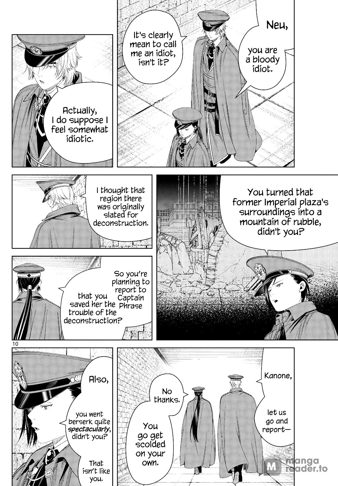Frieren: Beyond Journey's End Manga Chapter 131 page 10 - Escape