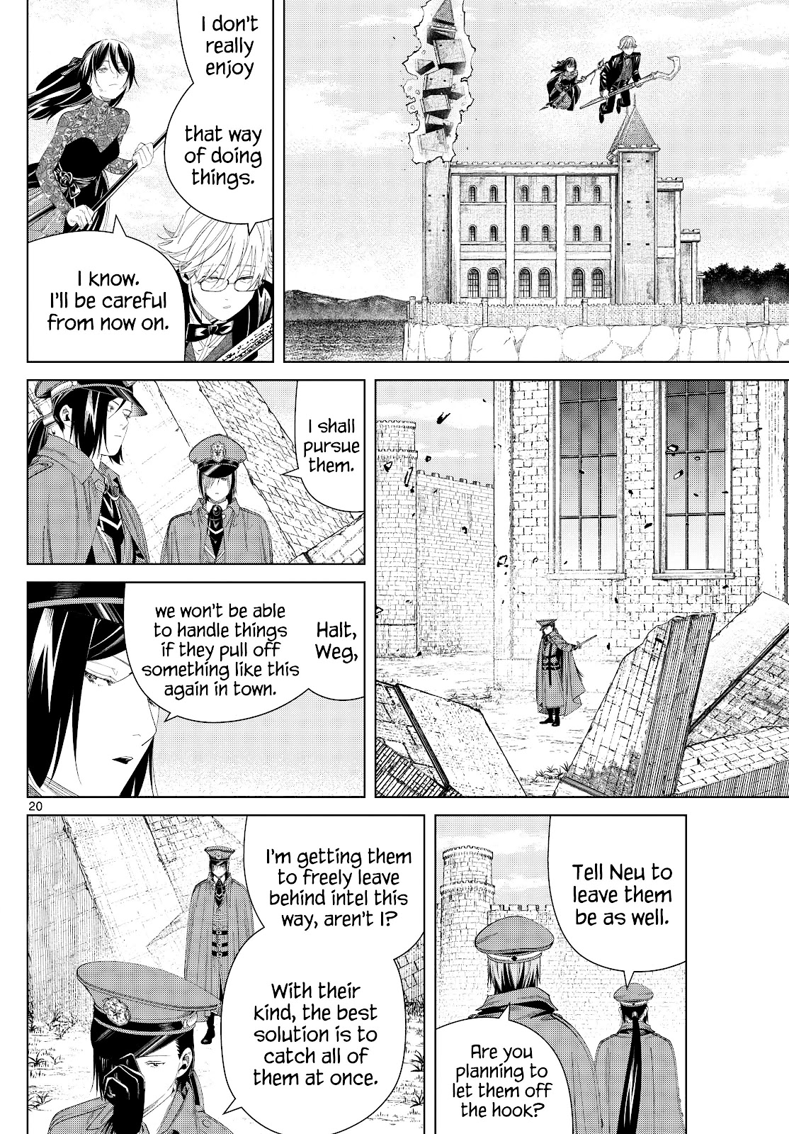 Frieren: Beyond Journey's End Manga Chapter 131 page 20 - Escape