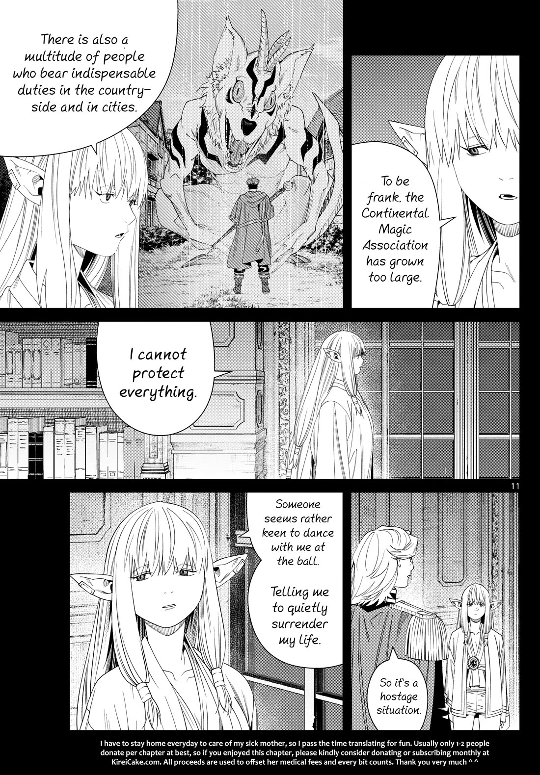 Frieren: Beyond Journey's End Manga Chapter 145 page 10 - Foresight