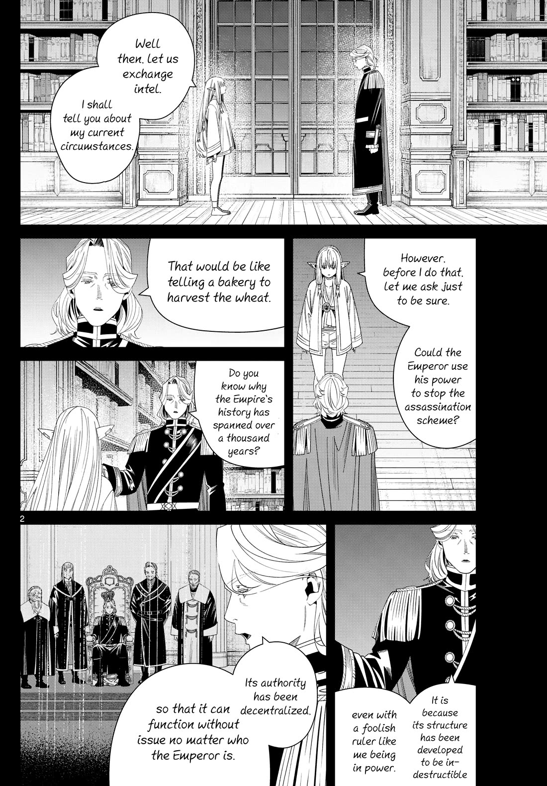 Frieren: Beyond Journey's End Manga Chapter 145 page 2 - Foresight