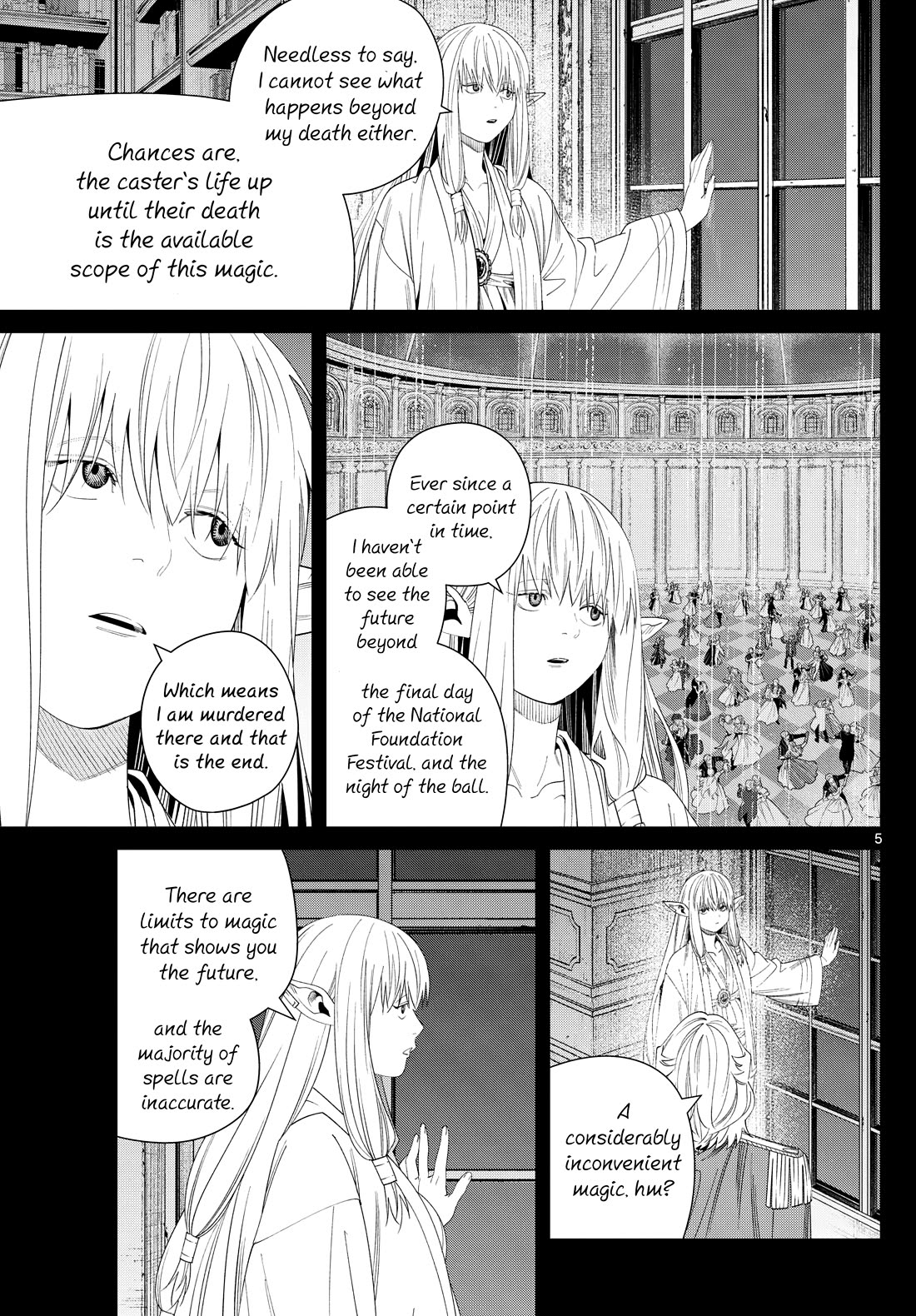 Frieren: Beyond Journey's End Manga Chapter 145 page 5 - Foresight
