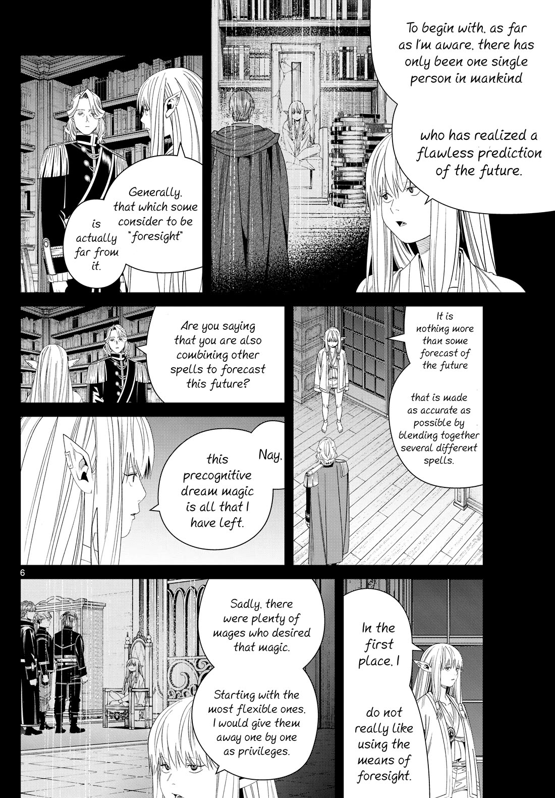 Frieren: Beyond Journey's End Manga Chapter 145 page 6 - Foresight