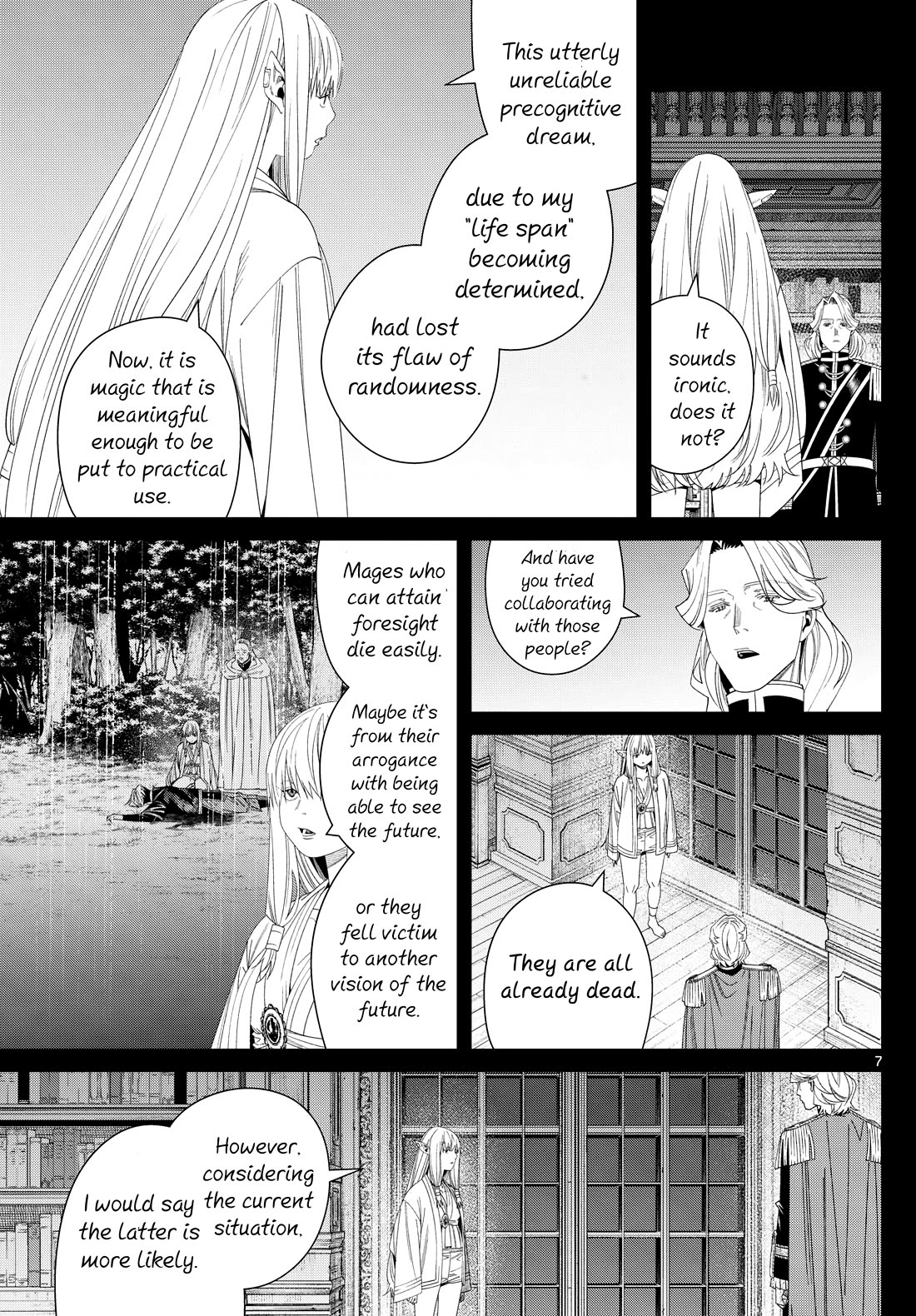 Frieren: Beyond Journey's End Manga Chapter 145 page 7 - Foresight
