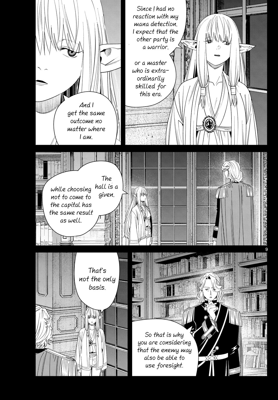 Frieren: Beyond Journey's End Manga Chapter 145 page 9 - Foresight
