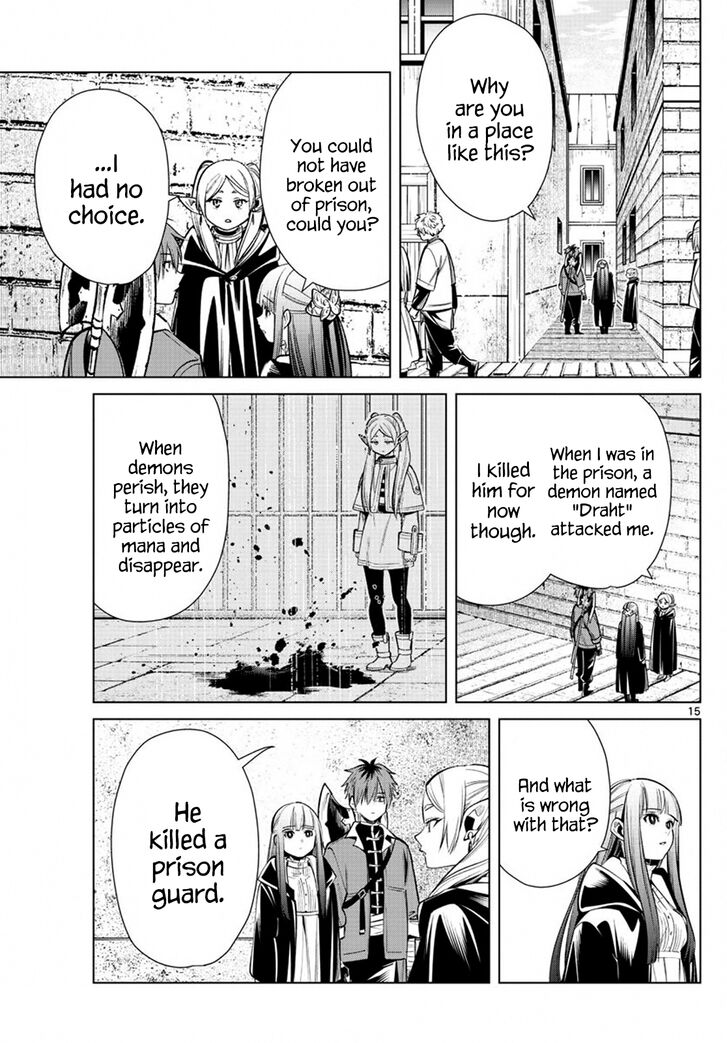 Frieren: Beyond Journey's End Manga Chapter 16 page 15 - The Murder of a Guard