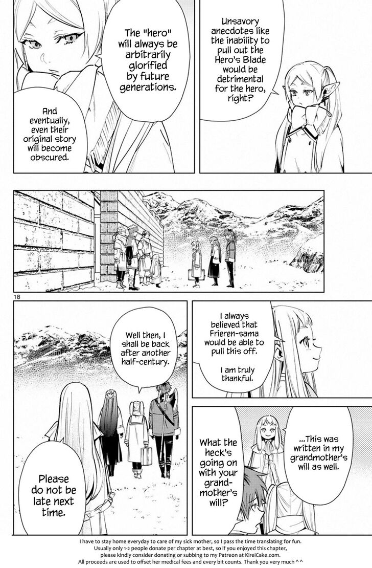 Frieren: Beyond Journey's End Manga Chapter 25 page 18 - The Village of the Sword