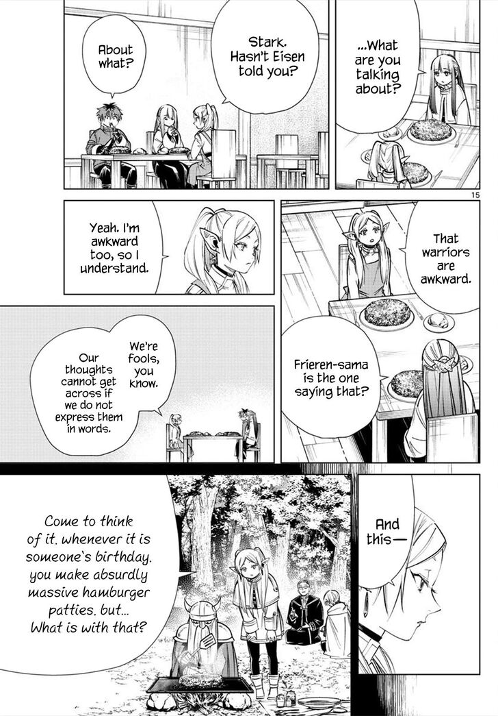 Frieren: Beyond Journey's End Manga Chapter 26 page 15 - A Gift to a Warrior