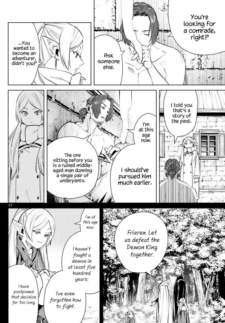 Frieren: Beyond Journey's End Manga Chapter 27 page 17 - A Priest from an Ordinary Village
